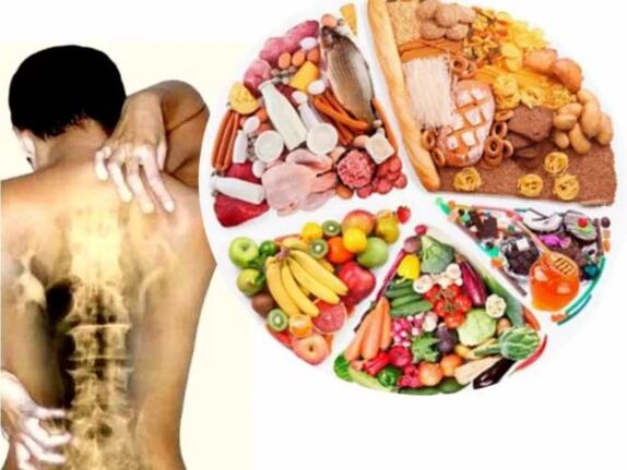 Dieta para osteocondrose