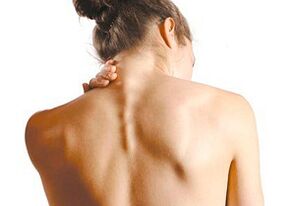 Síntomas da osteocondrose cervical